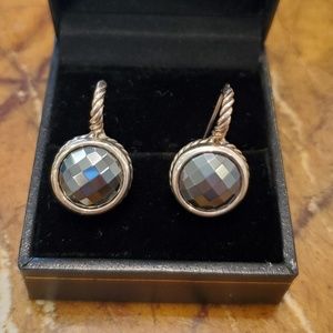 Authentic david Yurman gem stone earrings